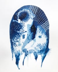 Image 1 of Jellyfish in blue