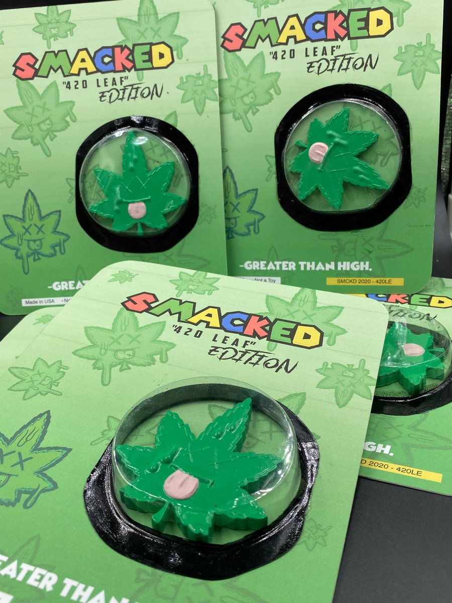 Image of Smacked “420 Leaf” Collectible 