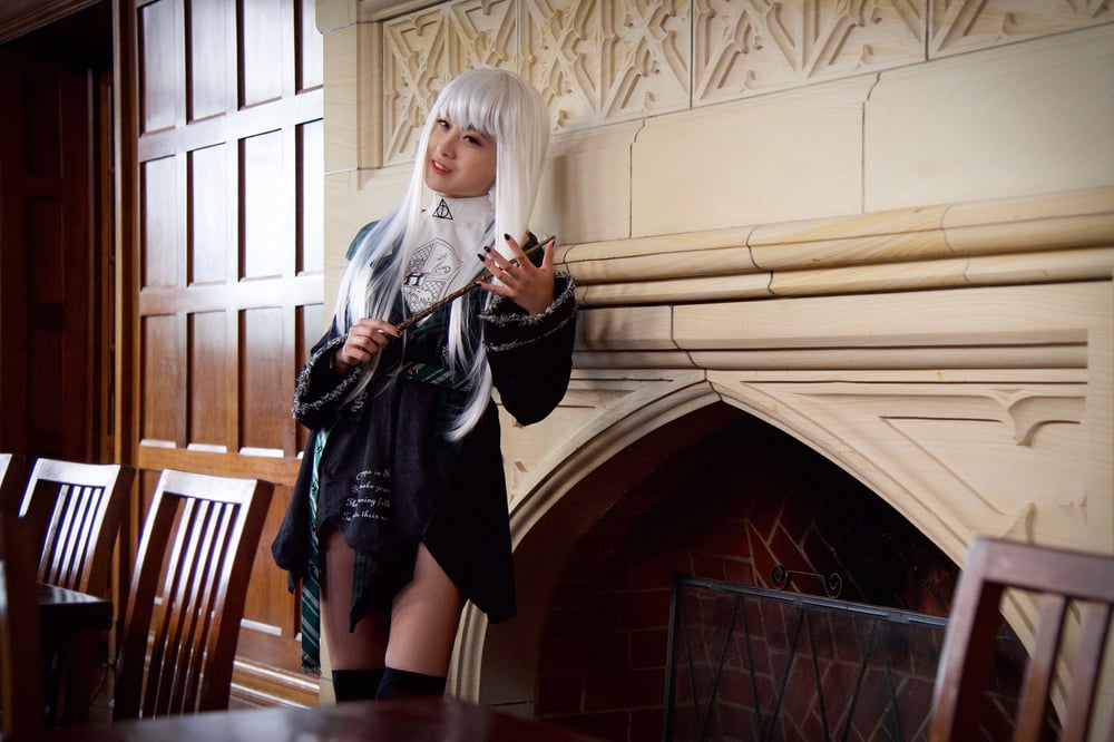 Image of Harry Potter Slytherin OC Print