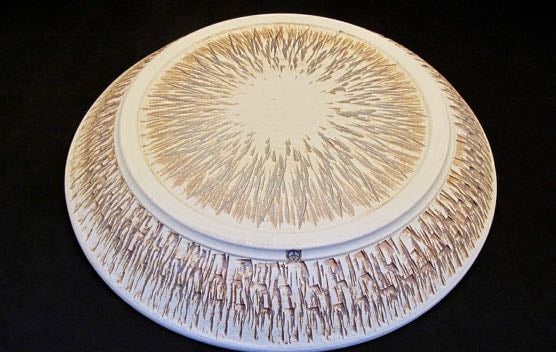 Large swirl platter