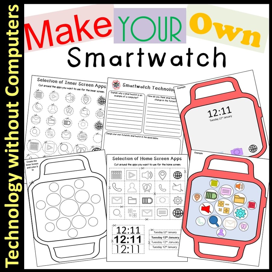 Image of Technology without Computers Make your own Smartwatch