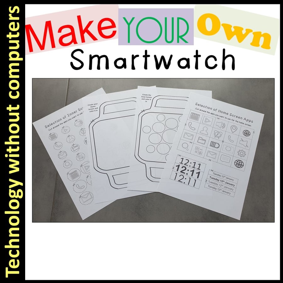 Image of Technology without Computers Make your own Smartwatch