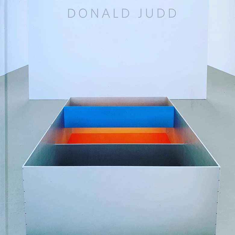 Image of (Donald Judd)(ドナルド・ジャッド)(David Zwirner)