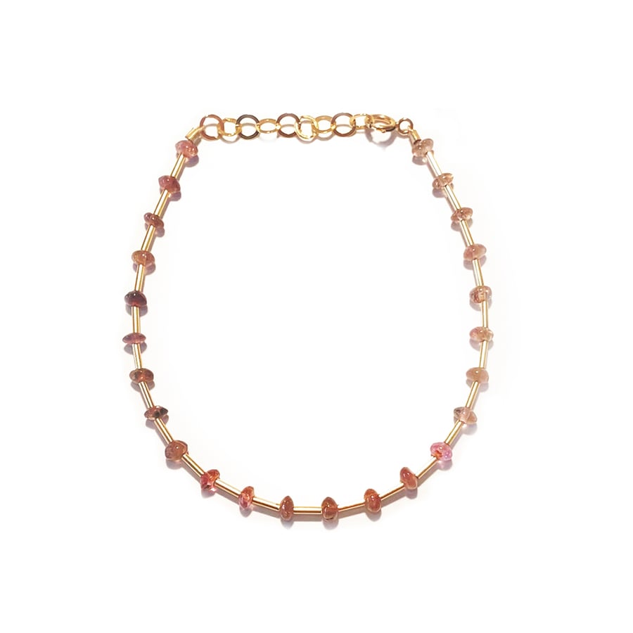 Image of Gold Filled Station Opal Bracelet