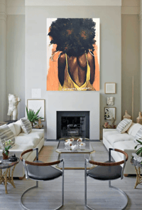 "CONFIDENCE" SINGLE PANEL CANVAS PRINT