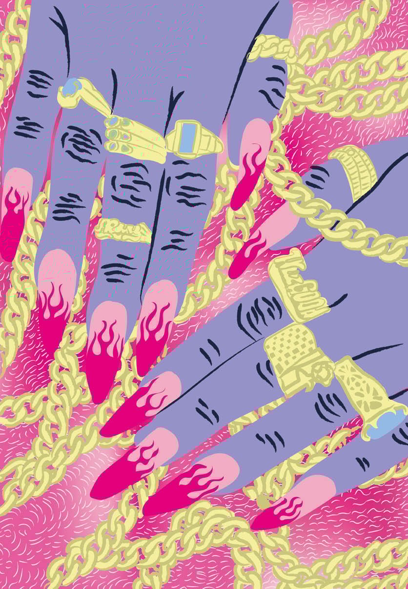 HEAVEN AND HELL Fiona Martin - Giclée print