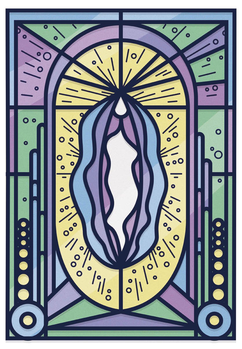 HEAVEN AND HELL George Simkin - Giclée print