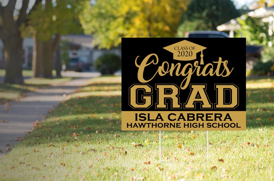 Image of CLASS OF 2020 CUSTOM YARD SIGN