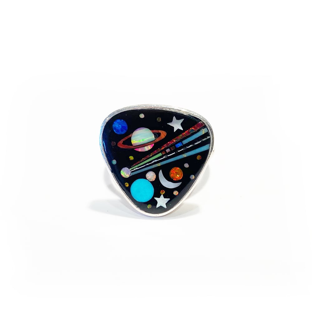 Image of Galaxy Shield Ring