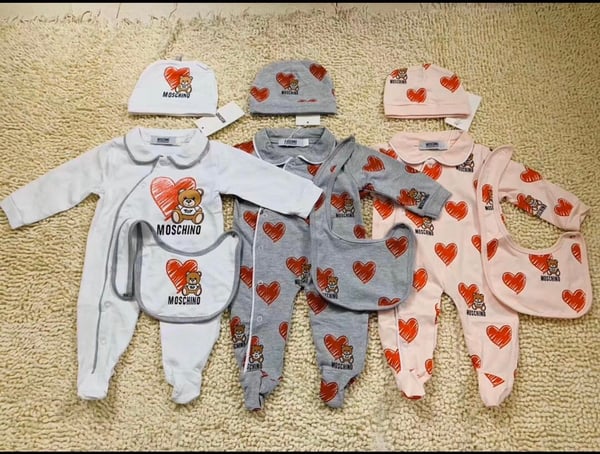 Image of Grey Chino Onesie