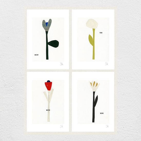 Image of Wish Set of four prints
