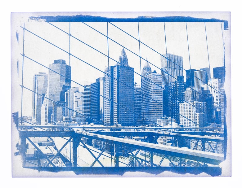 Image of Cyanotype " New York City I "