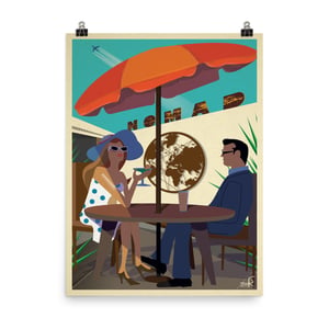 Nomad 7th Anniversary "Patio" Poster 18"x24"