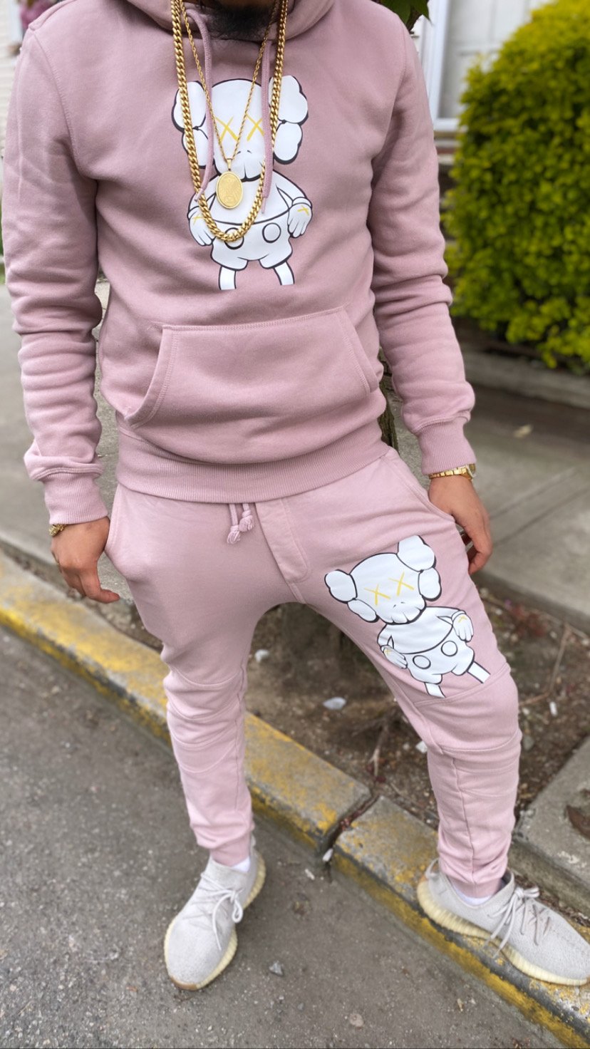 Image of " THE KAWS " FULL SWEATSUIT 