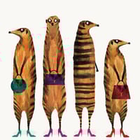 Image 1 of Meerkats Card