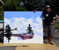 Image 1 of ROUNDHOUSE PAINTING