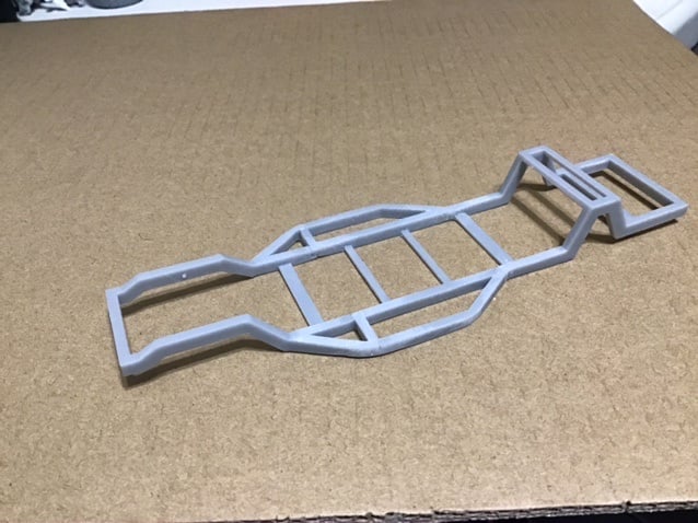 Image of 3d printed chassis