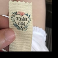 Image 5 of REORDER for Organic Cotton Twill Ribbon Labels