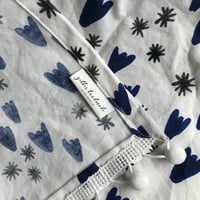 Image 2 of REORDER for White Frayproof Poly/Cotton Fabric Labels