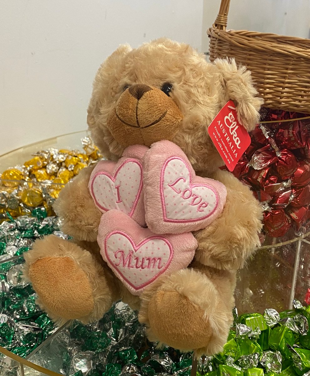 I LOVE MUM Bear Darrell Lea Maitland