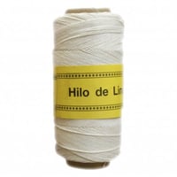 Hilo de lino encerado para Encuadernación blanco - Bookbinding Thread - Precio Especial