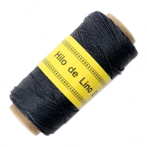 Image of Hilo de lino para Encuadernación negro - Bookbinding thread black - Precio Especial