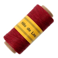 Hilo de lino para Encuadernación rojo - Bookbinding thread red - Precio Especial