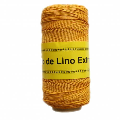 Image of  Hilo de lino para Encuadernación amarillo - Bookbinding thread  yellow - Precio Especial