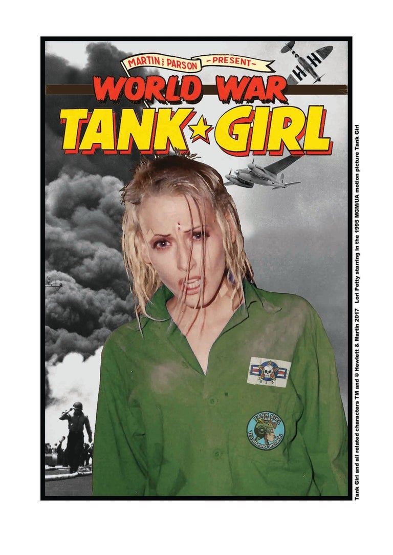 Image of COLLECTOR'S ITEM - Tank Girl Poster Magazine #8 - bonus Lori Petty WWTG print!