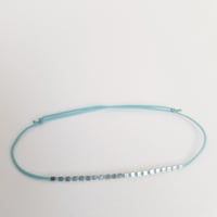 Image 1 of COLETTE silver on tame teal