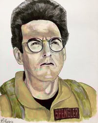 Ghostbusters Egon Spengler Harold Ramis Portrait