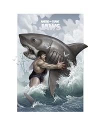 Jaws vs Andre 16x20