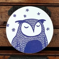 Image 1 of Sleepy Owl Coasters