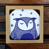 Sleepy Owl Coasters