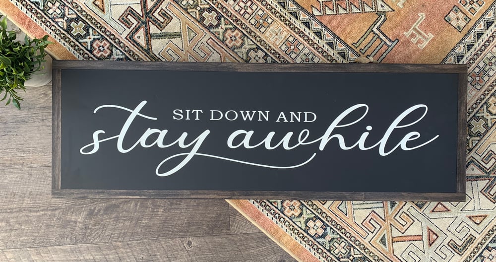 Image of Stay Awhile