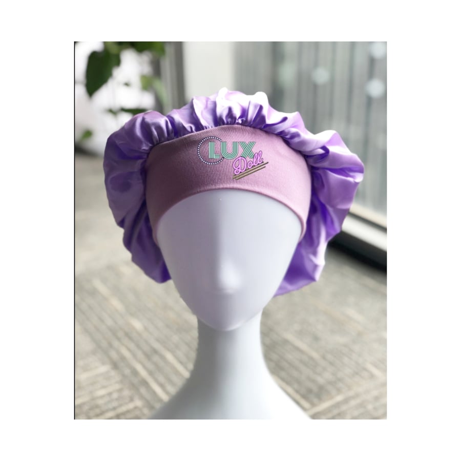 Image of Lux Doll Bonnet in Lavender