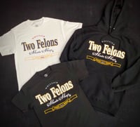 Image 2 of Two Felons "MT Black" pullover Hoody