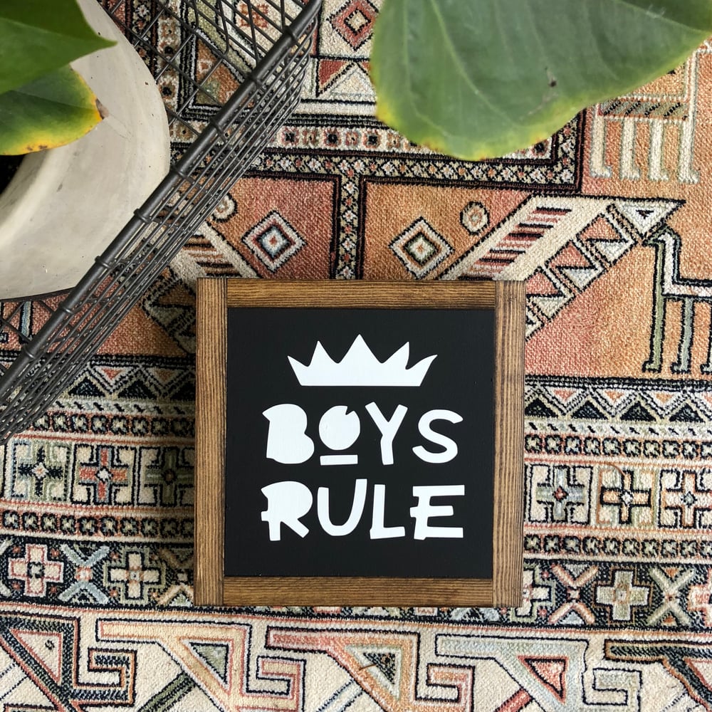 Image of Boys Rule 