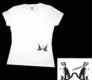 Image of otherpeople 'Catt' Ladies T Shirt