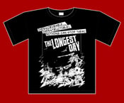 Image of The Longest Day: Comic Panel T-shirt RED OR BLACK