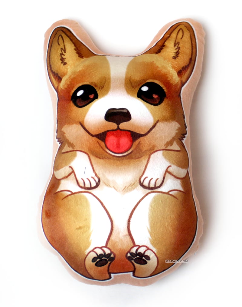 Corgi Pillow Plush