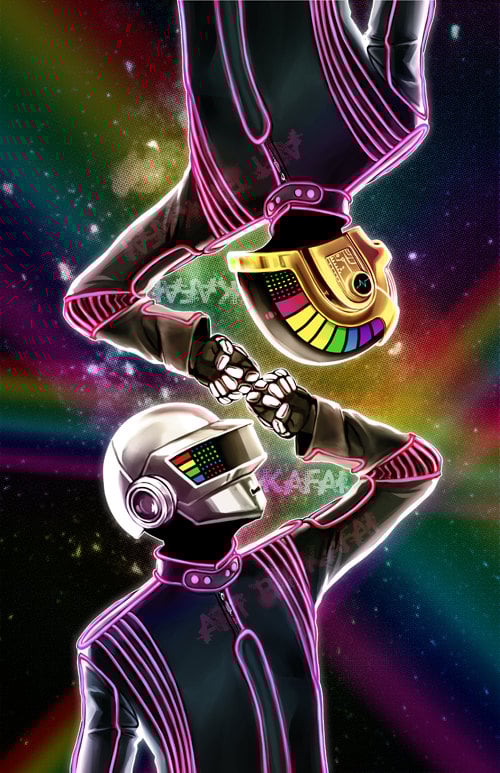 Daft Punk 11x17 Art Print