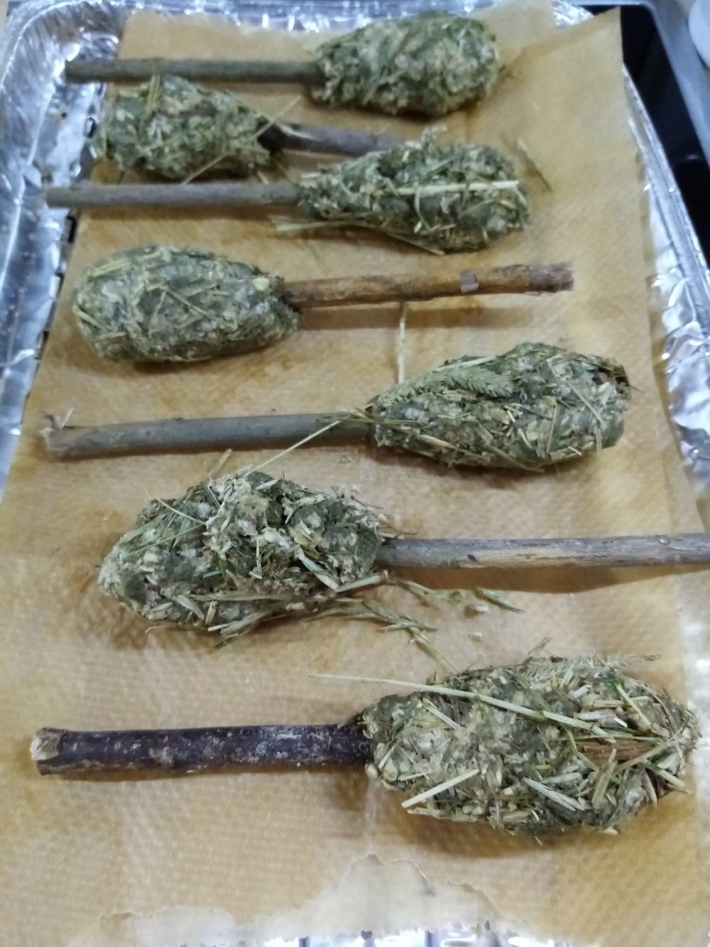 Image of Healthy Munchy treat lollipops (no oats!)