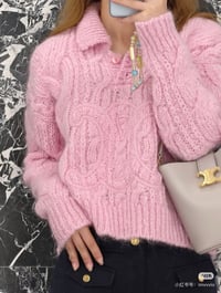 Image 9 of Cèline Button Sweater