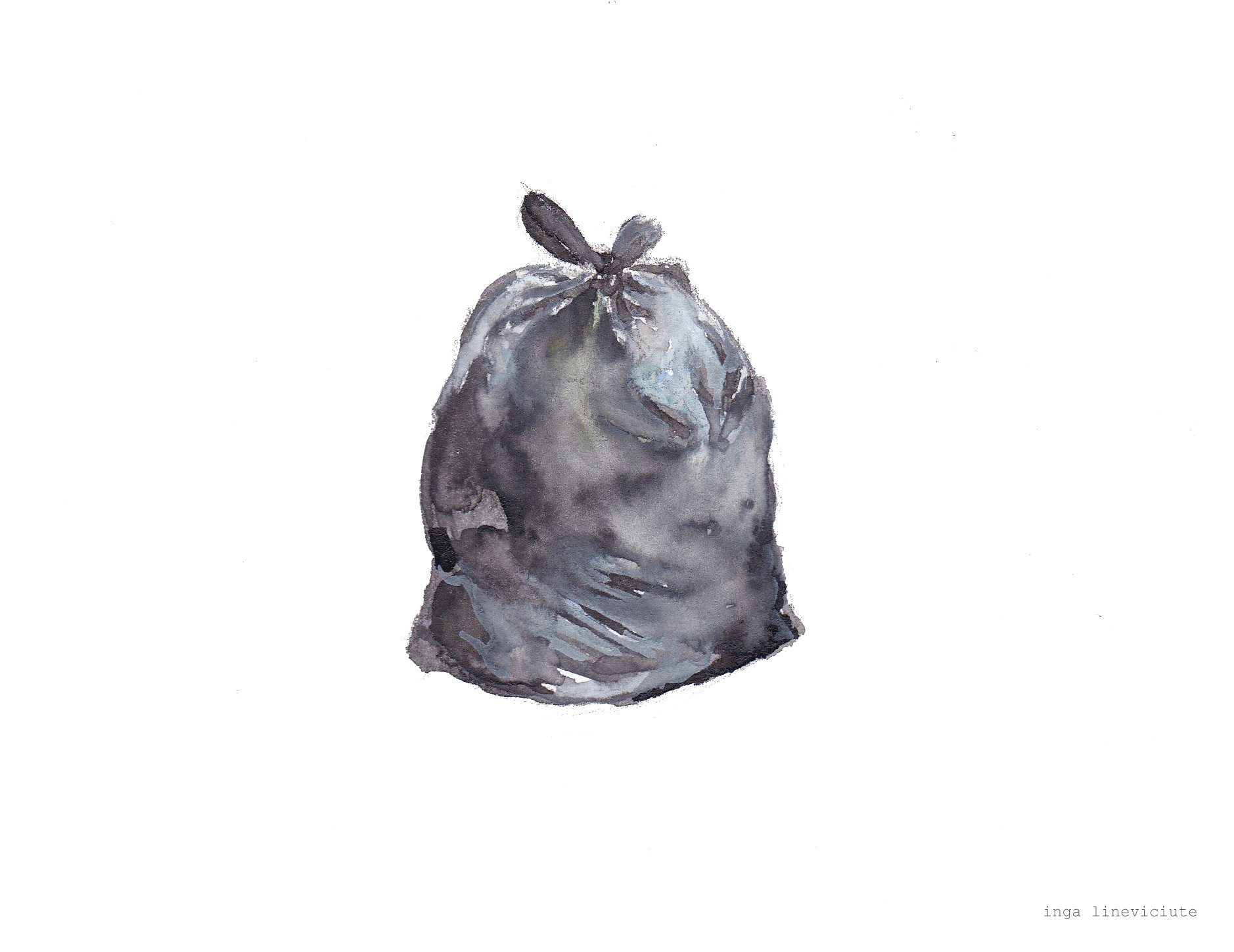 Drawing 'Rubbish bag