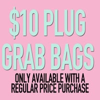 $10 Plug Grab Bags (sizes 2g-2") MUST BE PURCHASED WITH A REGULAR PRICE ITEM