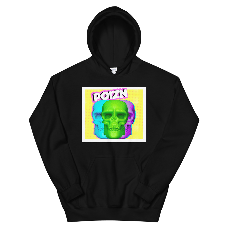 Image of Black "Be Kind" Unisex Hoodie