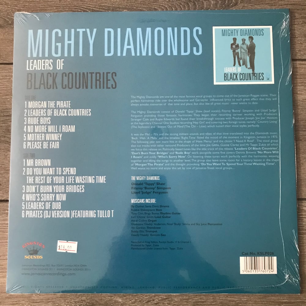 Image of The Mighty Diamonds - Leaders Of Black Countries Vinyl LP