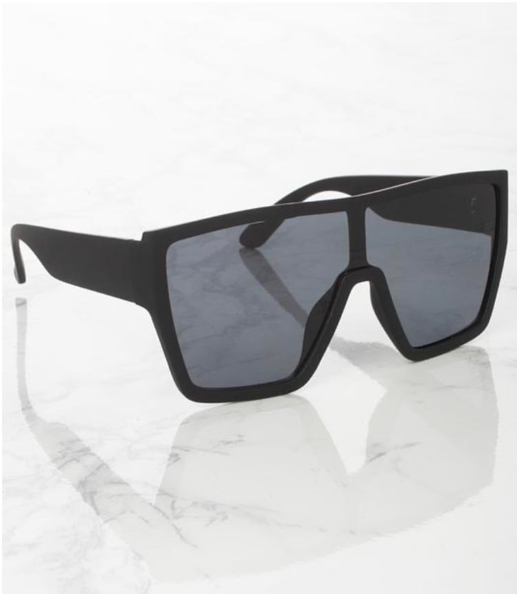 Image of "Diva Oversized Flat top Sunglasses"