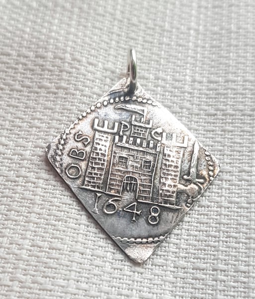 Image of Charles I Siege Shilling Pendant